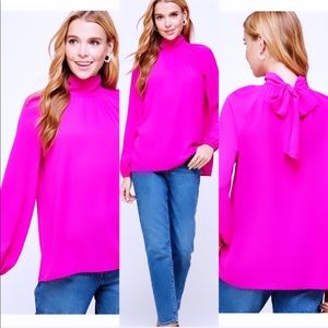 Hot Pink Bow Top BNWT